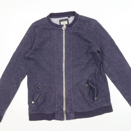 Next Women's Blue Basic Jacket Size 12, Full Zip