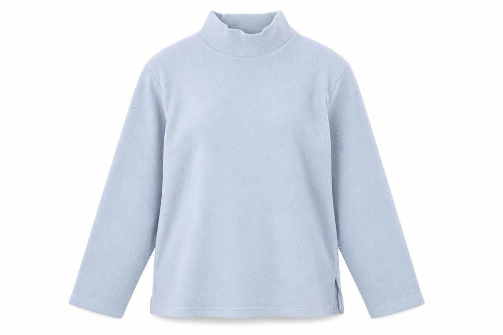 Front view of Daxon Women's Blue Pullover Sweatshirt, size 14/16