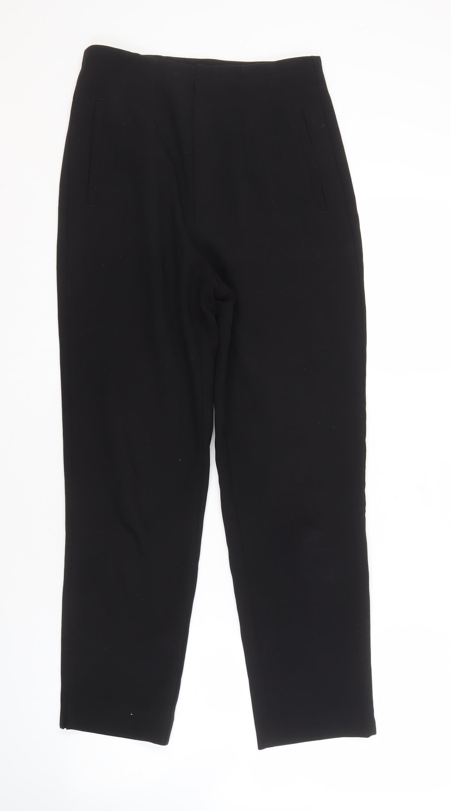 Stradivarius Women's Black Trousers Size 8