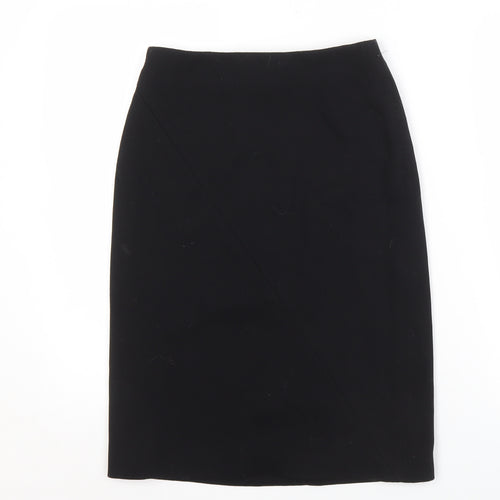 Elegant Black Women's Pencil Skirt - Size 8, Workwear