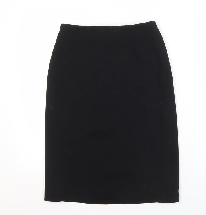Elegant Black Women's Pencil Skirt - Size 8, Workwear