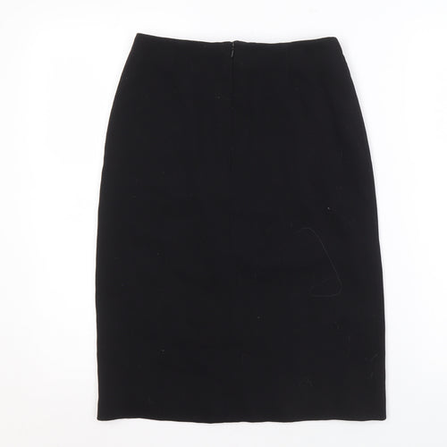 Elegant Black Women's Pencil Skirt - Size 8, Workwear
