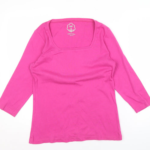 Cotton Traders Pink Women's T-Shirt Size 10/12