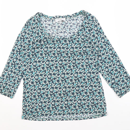 Laura Ashley Women's Multicoloured Floral Blouse, Size 12