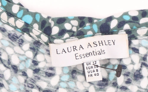 Laura Ashley Women's Multicoloured Floral Blouse, Size 12