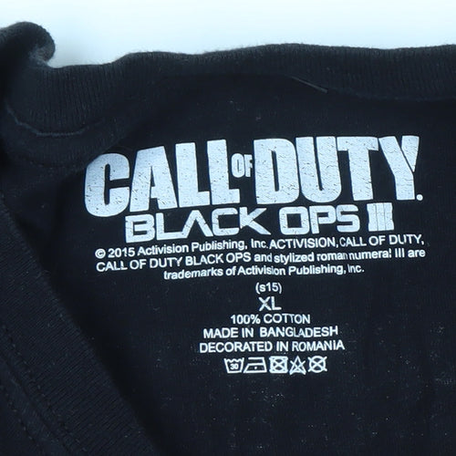 Call of Duty Black XL Men's Graphic T-Shirt