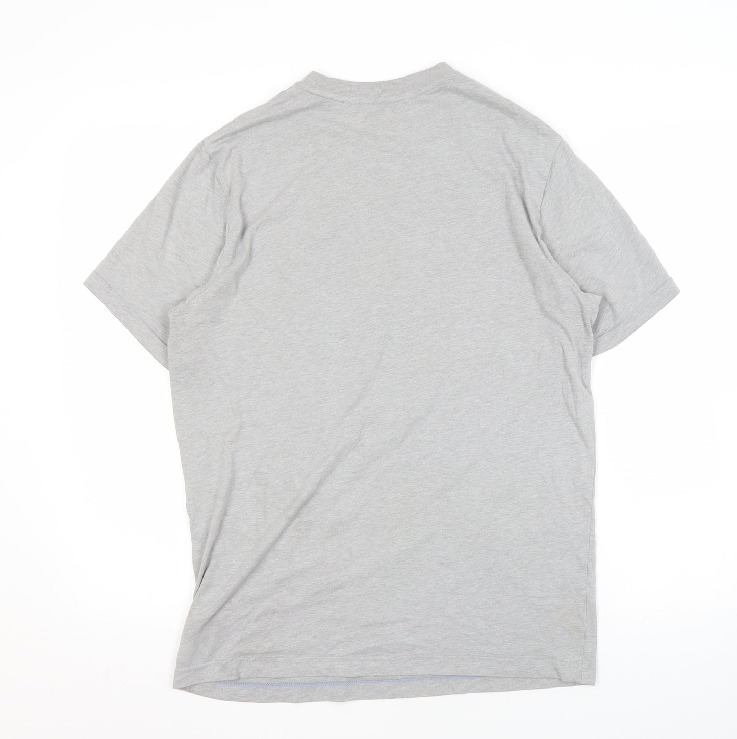 New Balance Men's Grey Logo T-Shirt Size M