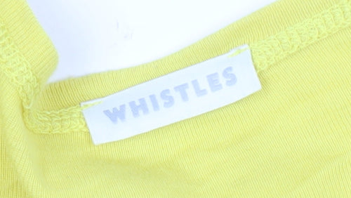 Whistles Women's Multicoloured Striped T-Shirt, Size 6
