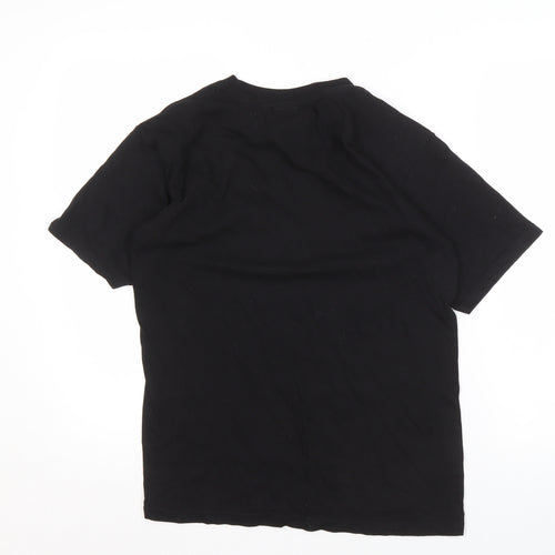 Obey Men's Black S Logo T-Shirt