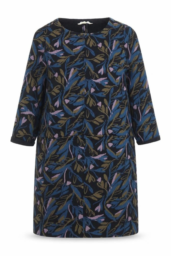Front view of Seasalt Cornwall Women's Floral Cotton Dress, size 8