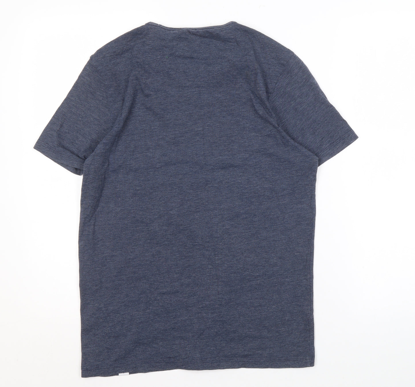 Jack & Jones Men's Blue Graphic Print T-Shirt M