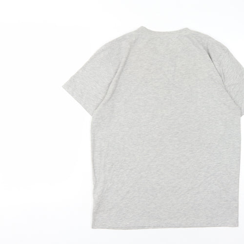 Reiss Men's Grey Short Sleeve T-Shirt M