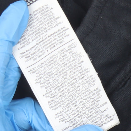 Nike Men's Black Jogger Trousers Size S