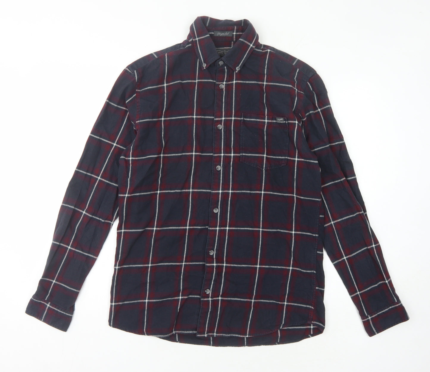Jack & Jones Men's Multicoloured Check Shirt M