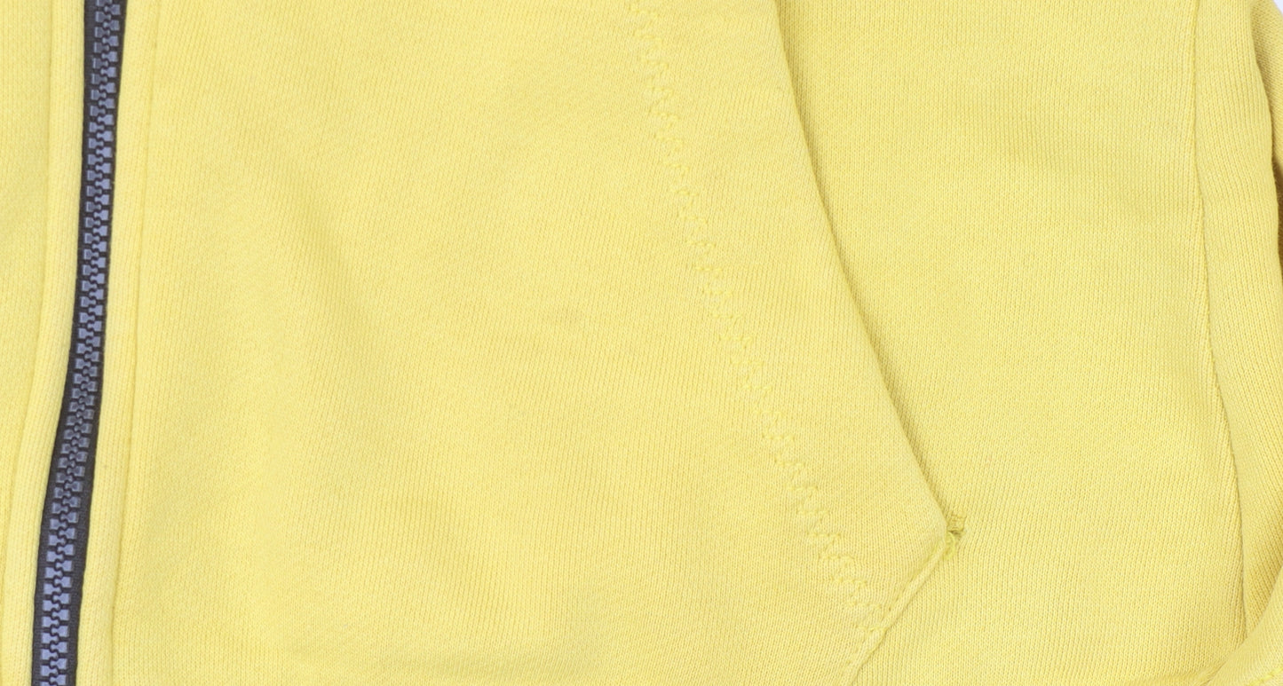 Pelle P Women's Yellow Full Zip Hoodie M