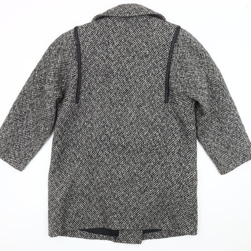 Julius Women's Grey Wool Pea Coat Size 10