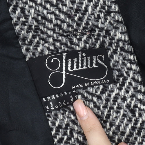 Julius Women's Grey Wool Pea Coat Size 10