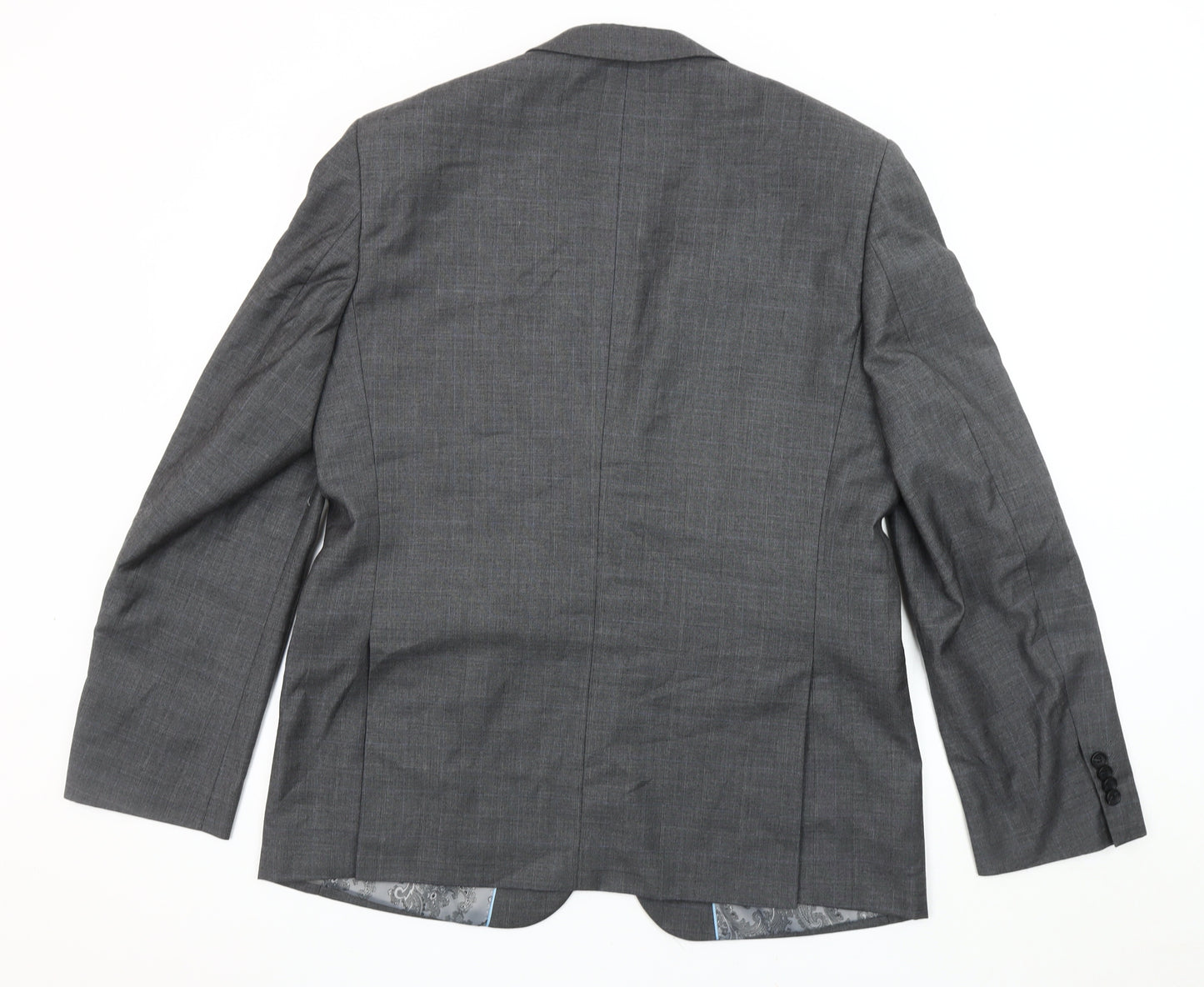 Burton Menswear Grey Slim Fit Blazer 42R