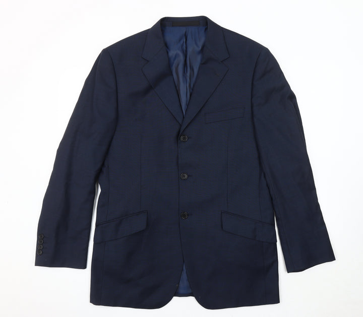 Marks and Spencer Men's Blue 40R Blazer Jacket