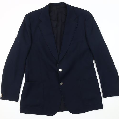 St Michael Men's Blue Blazer, Size 43 Long Fit