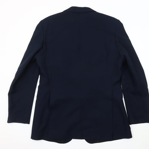 St Michael Men's Blue Blazer, Size 43 Long Fit