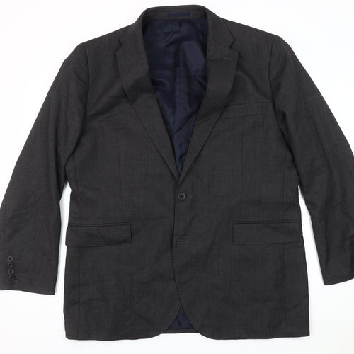 John Lewis & Partners Men's Grey Blazer 46 Regular