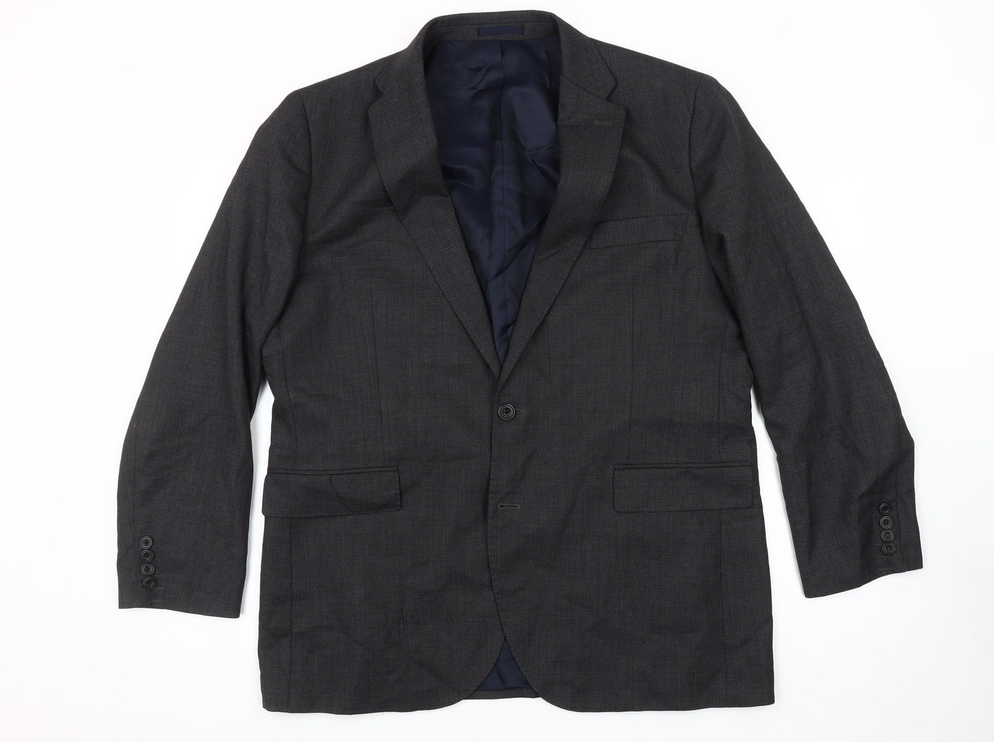 John Lewis & Partners Men's Grey Blazer 46 Regular