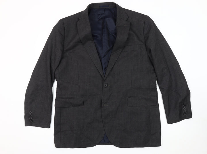 John Lewis & Partners Men's Grey Blazer 46 Regular
