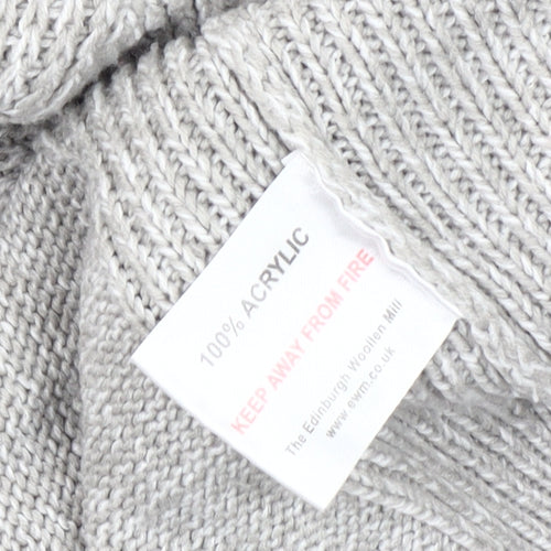 ISLE Women's Grey Knit Pullover Jumper M