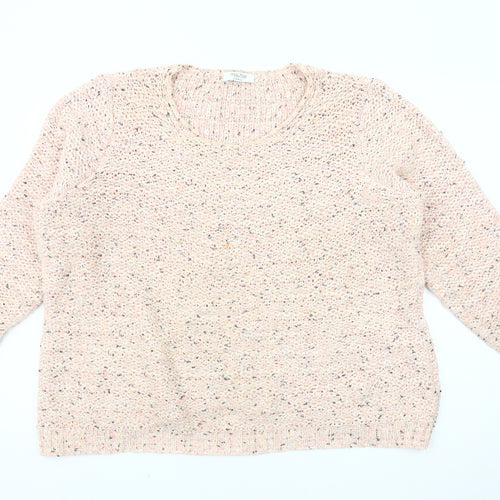 Mayfair Women's Multicoloured Chunky-Knit Pullover, Size 20