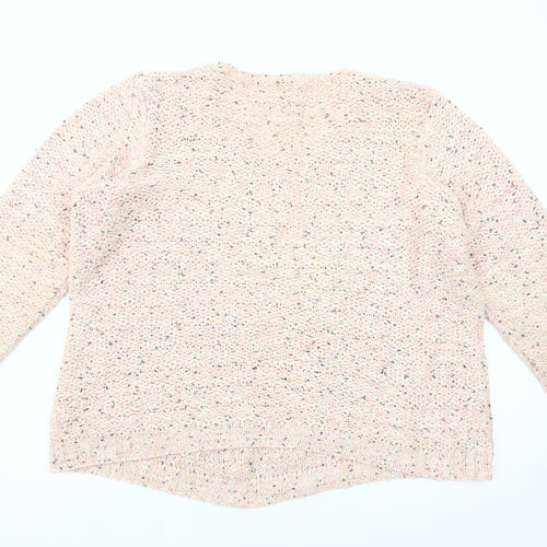 Mayfair Women's Multicoloured Chunky-Knit Pullover, Size 20