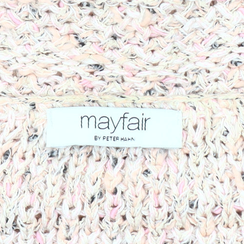 Mayfair Women's Multicoloured Chunky-Knit Pullover, Size 20