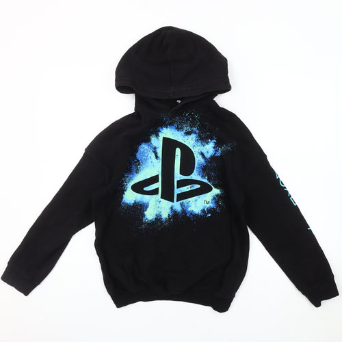 H&M Boys Black Gaming Hoodie 8-10 Years