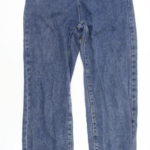 TWELVESQUARE Women's Blue Straight Jeans Size M