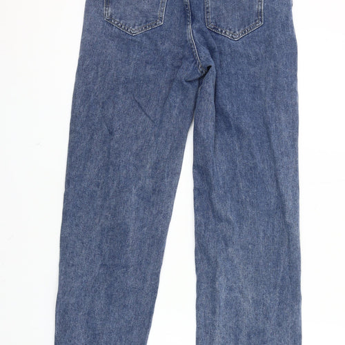 TWELVESQUARE Women's Blue Straight Jeans Size M