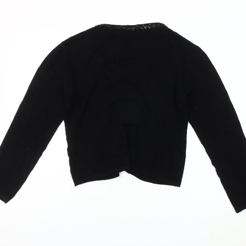 Per Una Women's Black Cardigan Size 16 - Casual Knit