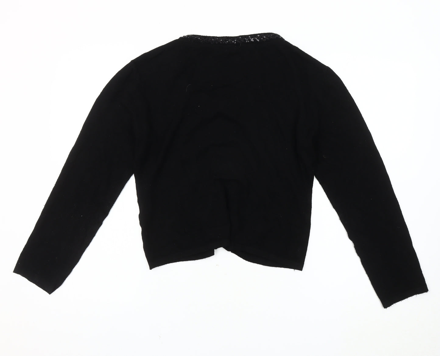 Per Una Women's Black Cardigan Size 16 - Casual Knit