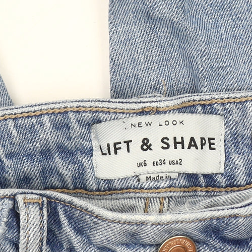 New Look Women's Blue Mom Jeans Size 6 Shaping Denim