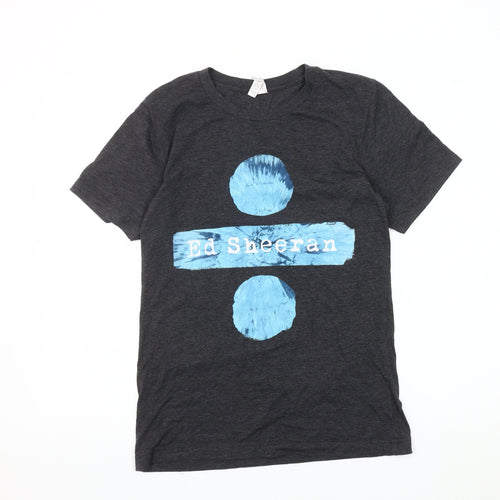 BELLA + CANVAS Ed Sheeran Music Men's Black Tee S