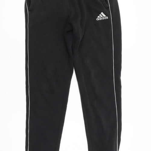 Adidas Men’s Black Joggers S Gym Training Trousers