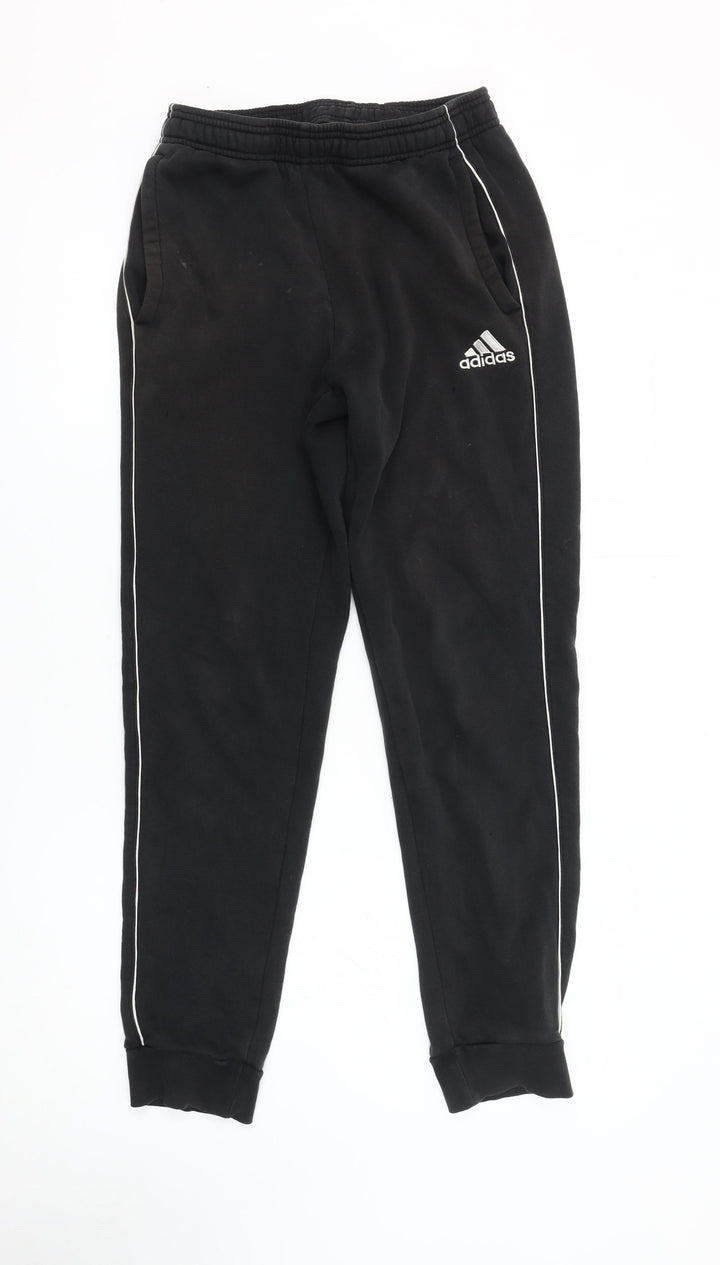 Adidas Men’s Black Joggers S Gym Training Trousers