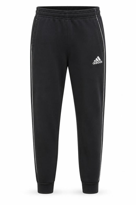 Front view of Adidas Men’s Black Joggers S Gym Training Trousers