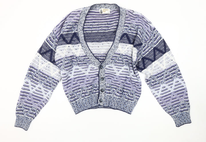 London Fog Men's Multicoloured L Cardigan Jumper