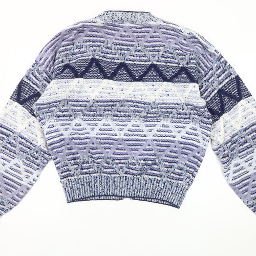 London Fog Men's Multicoloured L Cardigan Jumper