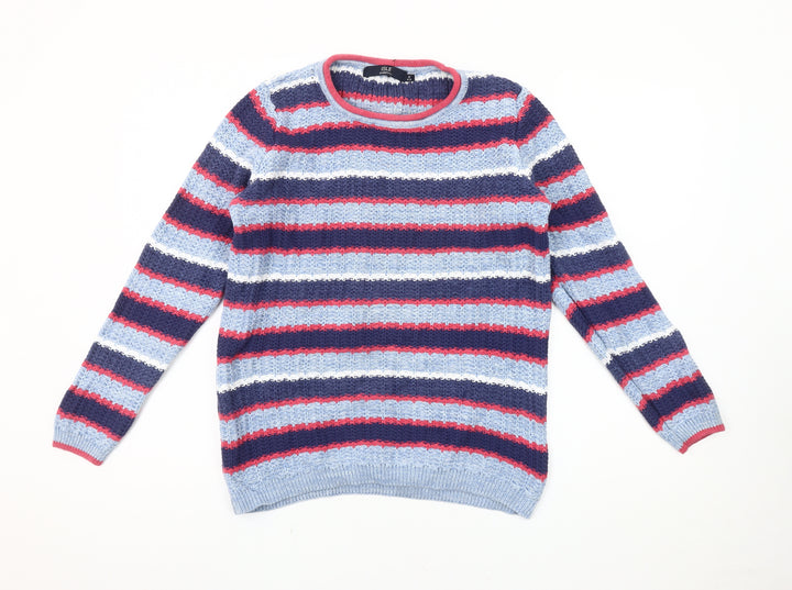 Isle Essentials Women's Multicoloured Pullover Jumper M