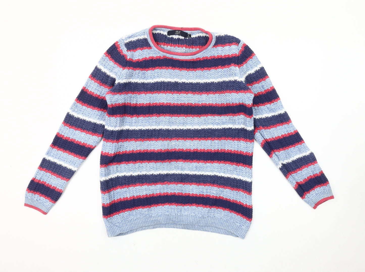 Isle Essentials Women's Multicoloured Pullover Jumper M