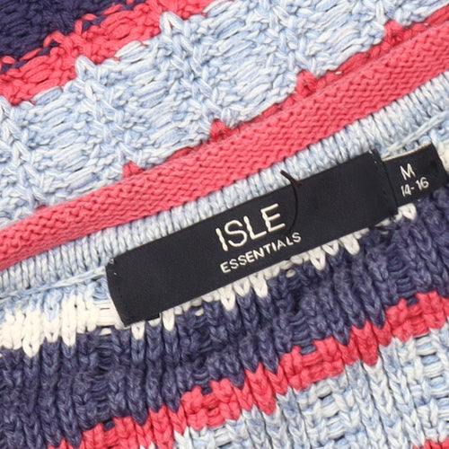 Isle Essentials Women's Multicoloured Pullover Jumper M