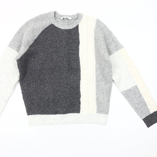 Principles Women's Grey Pullover Jumper, Size 12