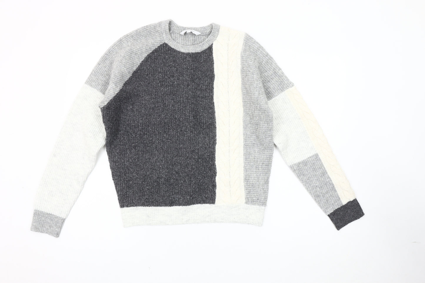 Principles Women's Grey Pullover Jumper, Size 12
