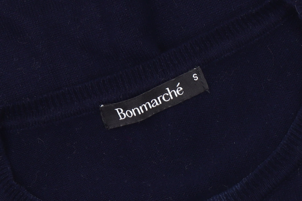 Bonmarché Women's Blue S Pullover Striped Jumper